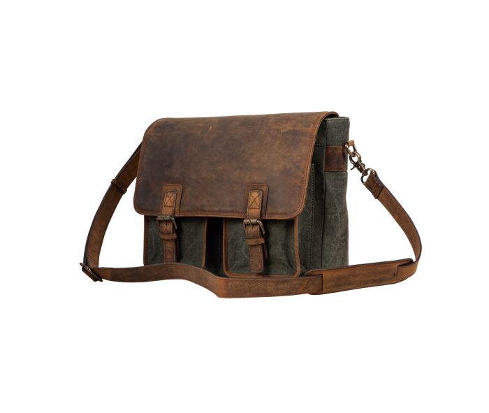 Carriage Port Satchel Laptop Bag