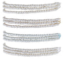 Adjustable 3 Strand Seed Bead Bracelet