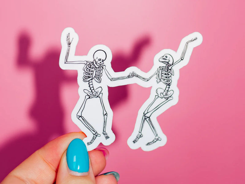 Dancing Skeletons Sticker