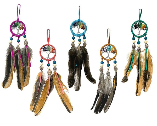 Medium Chip Tree of Life Dream Catcher Ornament
