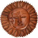 Sun/ Moon Wood Plaque