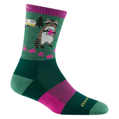Women's Critter Club Micro Crew Lightweight Hiking Sock