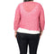 Popcorn Knit Shrug - Terra Cotta