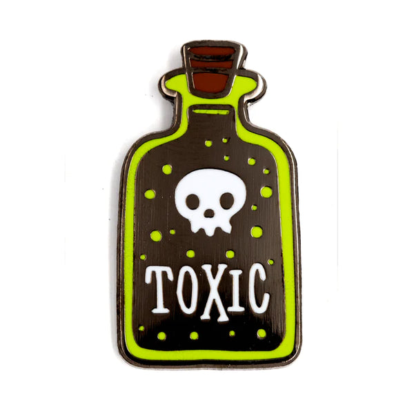 Toxic Enamel Pin