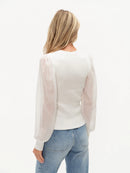 Celeste Mixed Media Sweater