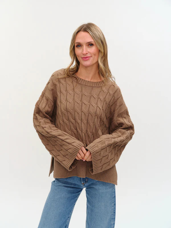 Willow Sweater- Taupe