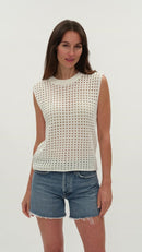 Montauk Crochet Tank