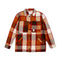 Mountain Shirt Jacket-  Brown / Natural Plaid