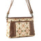 Wildflower Scroll Crossbody Bag in Heritage Beige