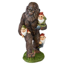 Shlepping Garden Gnomes Bigfoot Statue