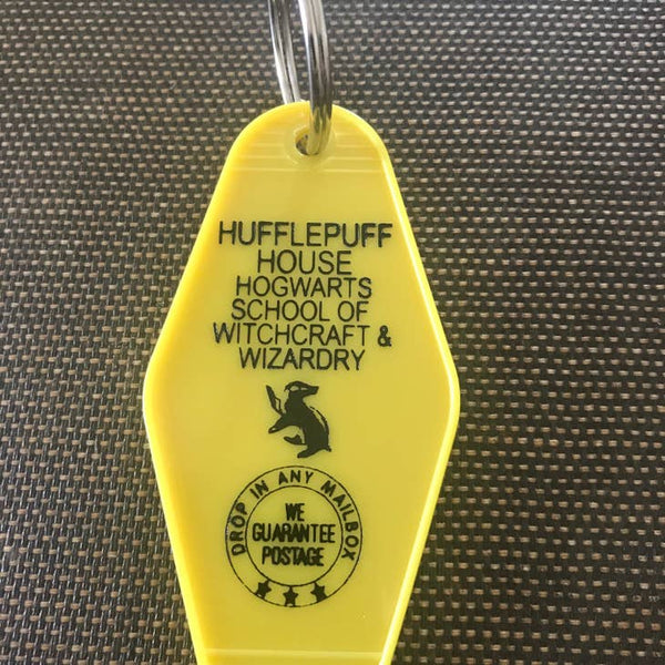 Hufflepuff House Motel Key Fob