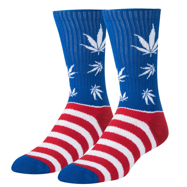 Legalize It Mens Crew Socks