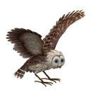 Metal Barn Owl- Wings Up