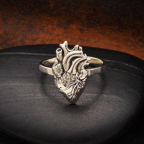 Anatomical Heart Ring