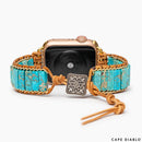 Native Turquoise Protection Apple Watch Drawstring Strap