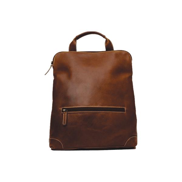 Rugged Earth Leather Backpack