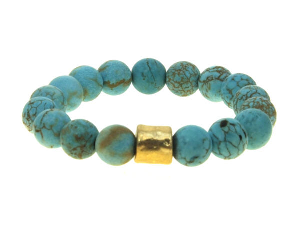 Semi Precious Bead Bracelet