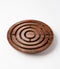 Handcrafted Sheesham Indian Rosewood Handheld Labyrinth Game