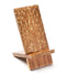 Aranyani Hand Carved Mango Wood Phone Stand for Desk - Tree of Life