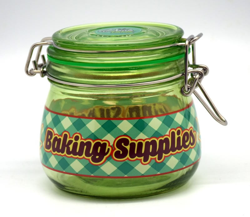 Baking Supplies Stash Jar
