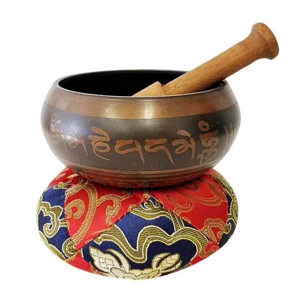 Tibetan Om Singing Bowl