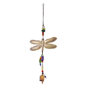 Mama Dragon Fly with Beads and Bell