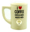 I Love Coffee Pipe Mug