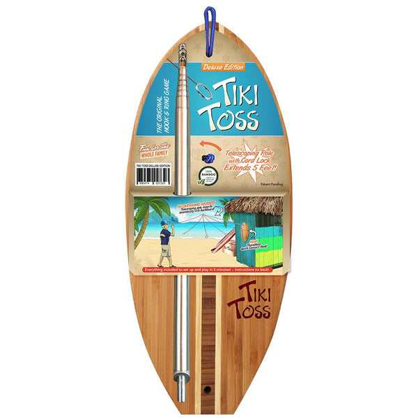 Tiki Toss Tiki Toss Surf Deluxe Edition With Telescoping Pole