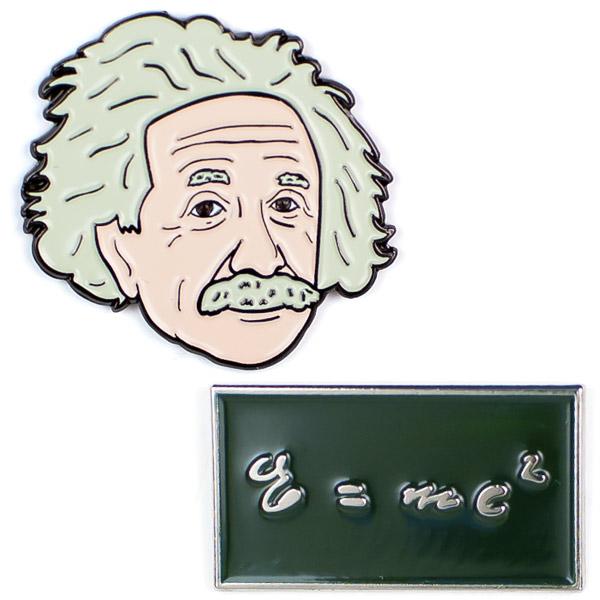 Albert Einstein Pin