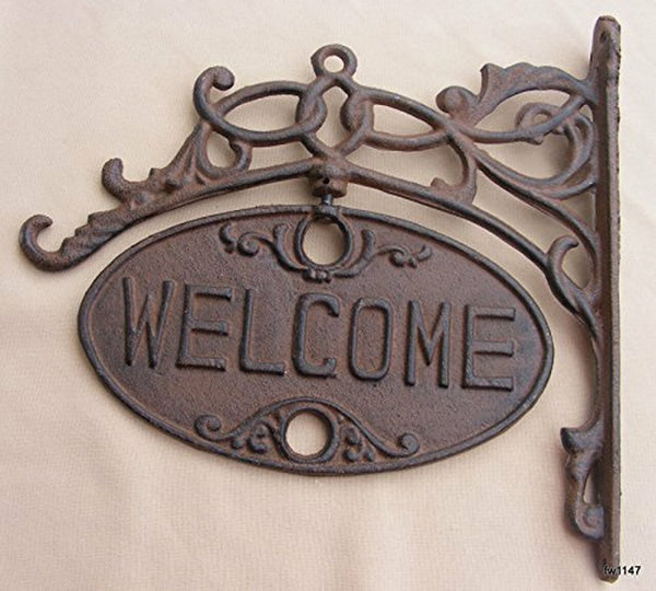 Welcome/Go Away Sign