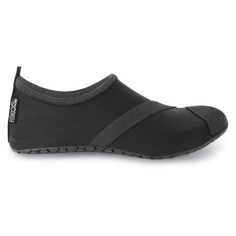 Fitkicks Women's Foldable Water Shoe Black