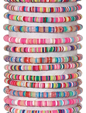4 MM Stretch Multi Colored Bracelet