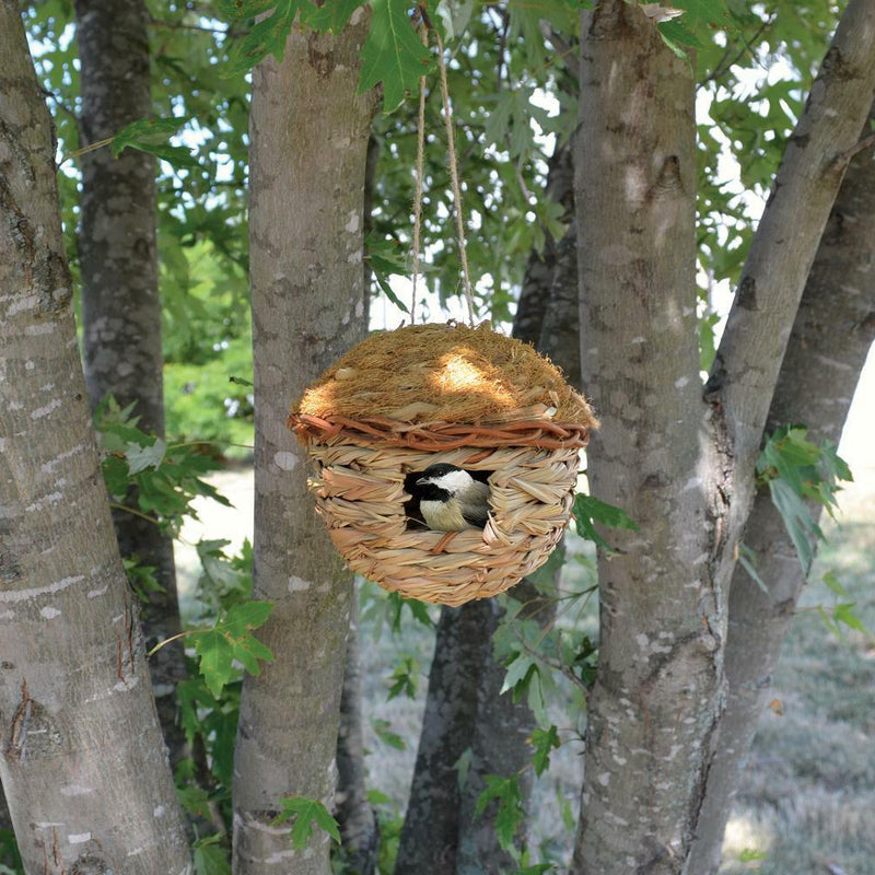 Hanging Round Roosting Pocket Birdhouse