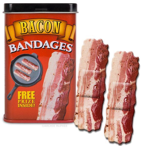 Archie McPhee Bacon Bandages