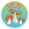 Magic Mushrooms Die Cut Sticker
