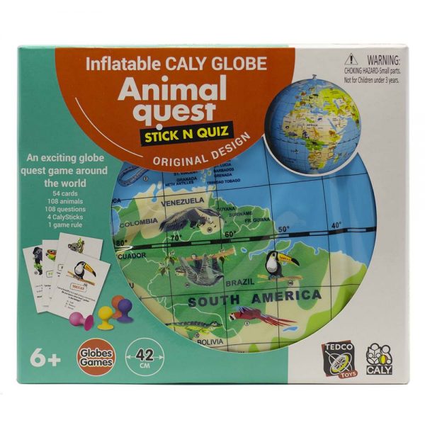 Inflatable Globe Animal Quest