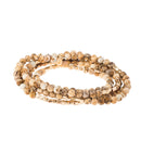 Stone Wrap Bracelet or Necklace