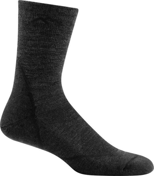 LIGHT HIKER MICRO CREW LIGHTWEIGHT HIKING SOCK MEN'S  Black