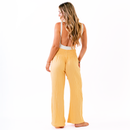 Wide Leg Cotton Pants - Sunrise