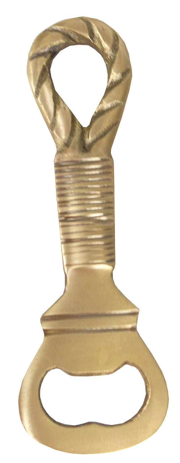 Knot Bottle Opener Antique Brass