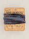 Velvet Charcoal Vine Boho Bandeau