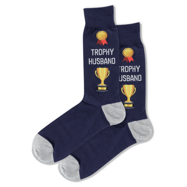 Trophy Husband Men's Sock