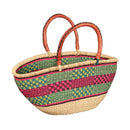 Double Weave Oval Basket