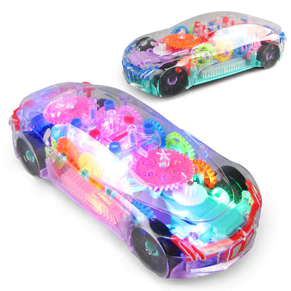 Cool Lighting Transparent Car