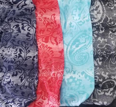Paisley Burnout Headband