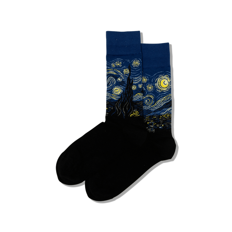 Hot Sox Men's Starry Night Socks