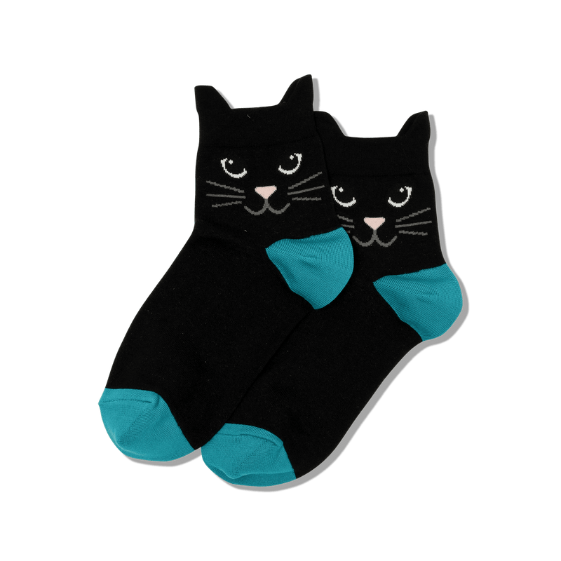 Women's Cat Face Socks