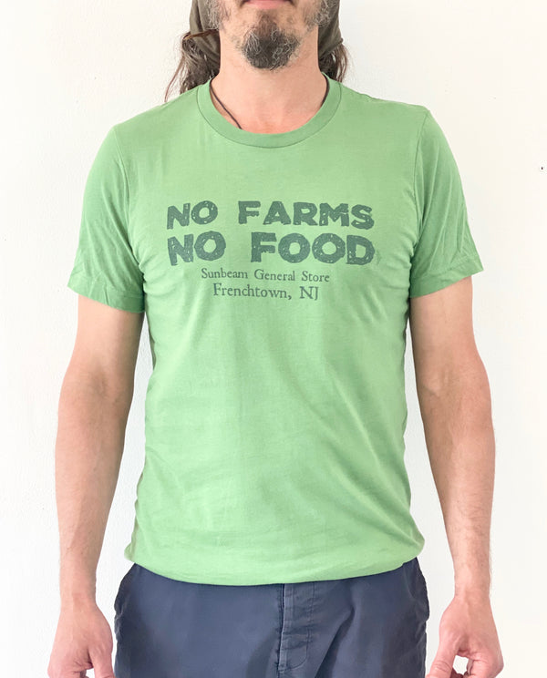 Sunbeam General Store No Farms No Food T-Shirt