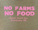 No Farms No Food Tank Top