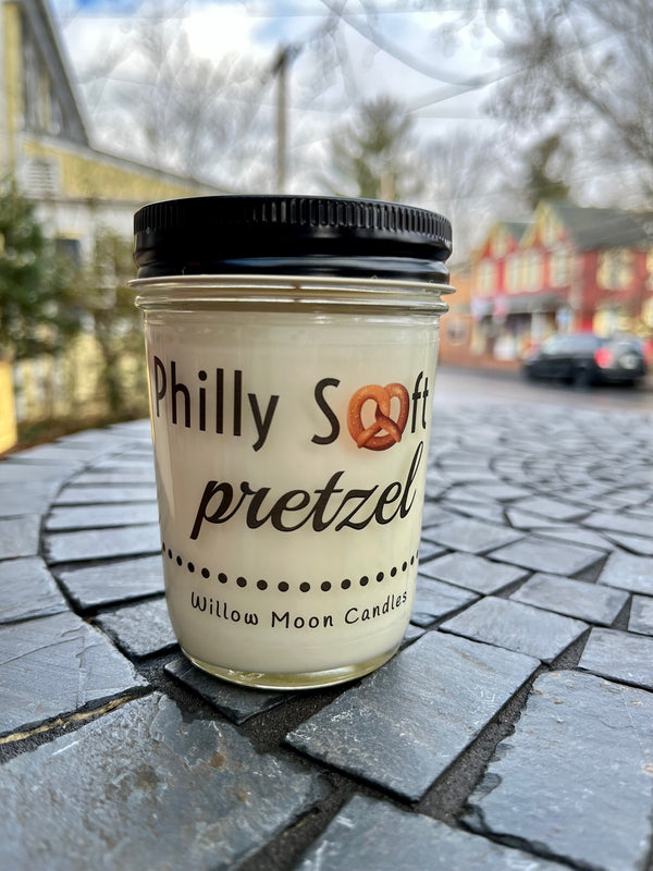 Philly Soft Pretzel Candle